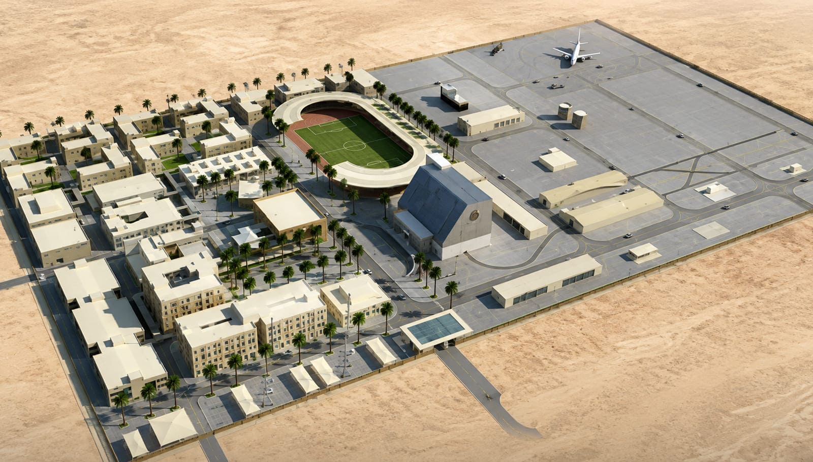 Kuwait Fire Academy Main