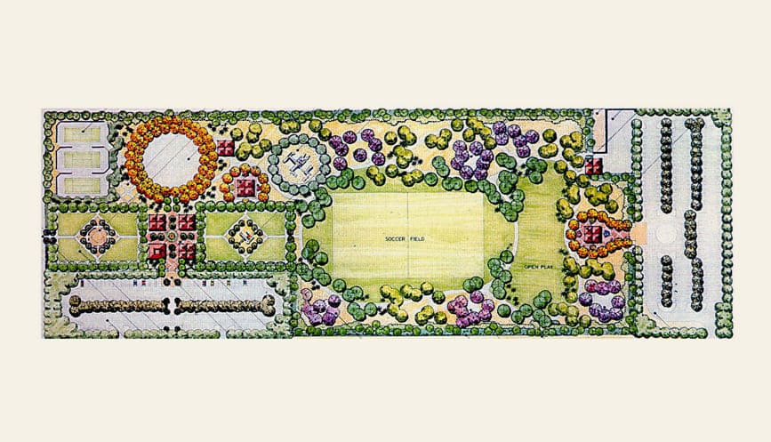 Designated Garden A B C E1 E2 E3 D3 – Kuwait Gallery Image