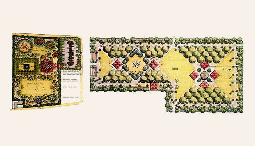 Designated Garden A B C E1 E2 E3 D3 – Kuwait Gallery Image