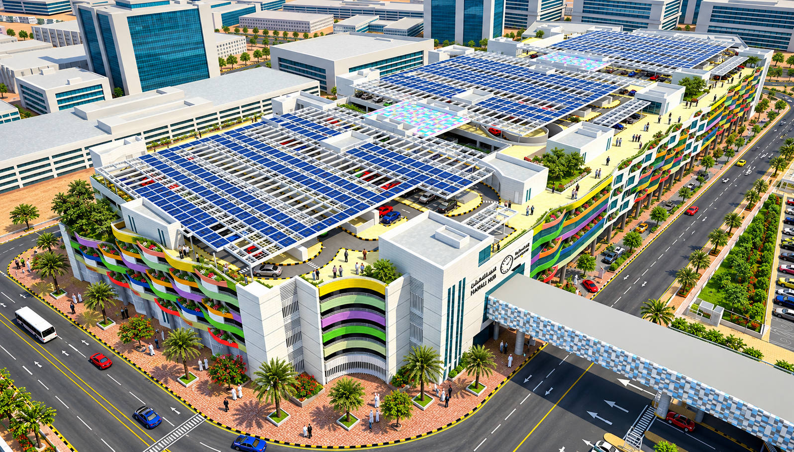 Multi Story Car Park  for Ministries Complex