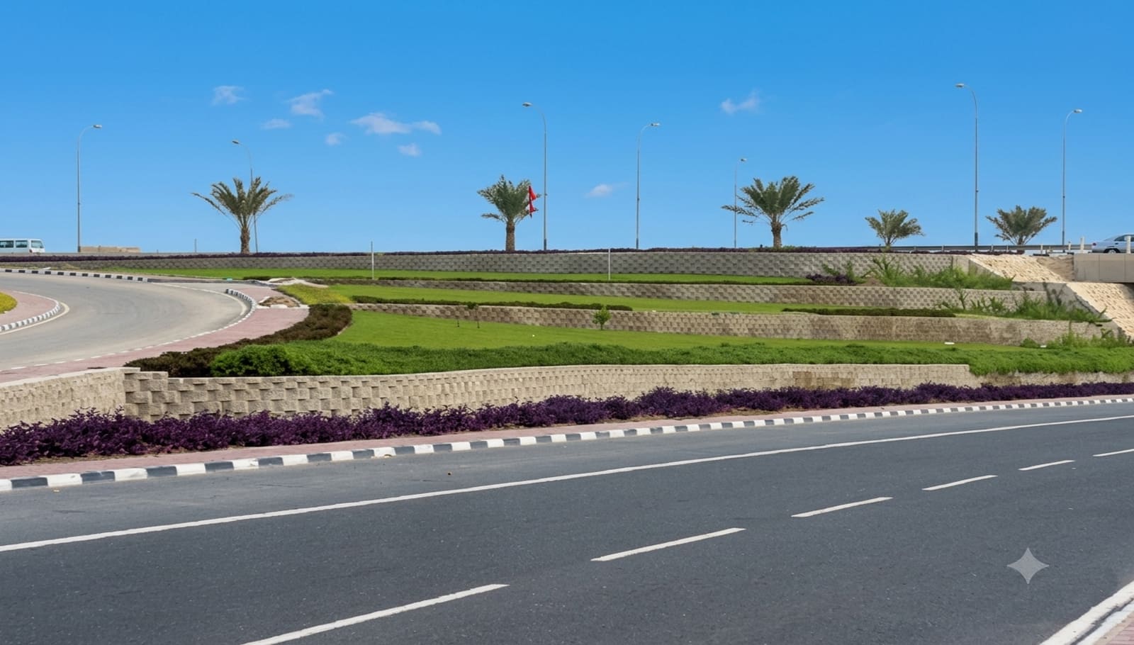 Beautification of Khalifa Underpass – Qatar 